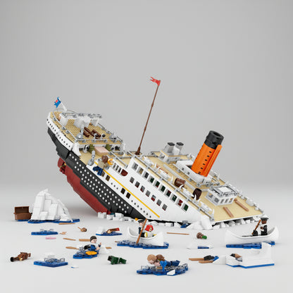 Halb gesunkene Titanic  | Bausteine