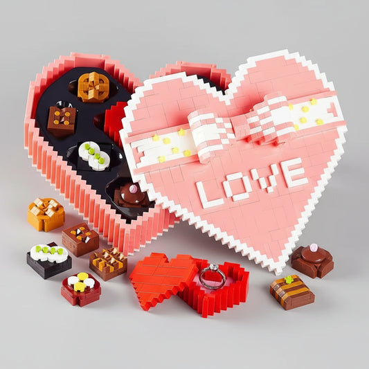 Liebevolle Schokoladenbox  | Bausteine