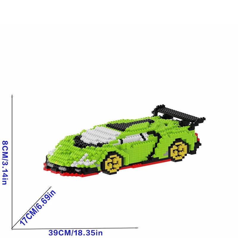Grünes Auto | Bausteine