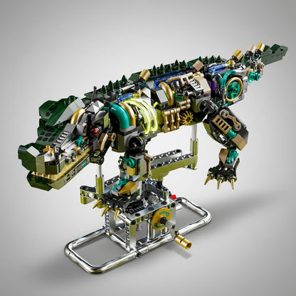 Bewegliches Krokodil | Bausteine