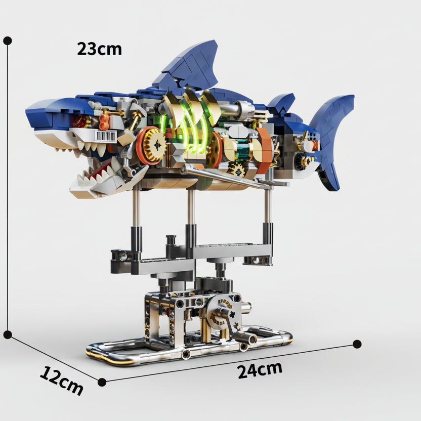 Beweglichen Hai | Bausteine