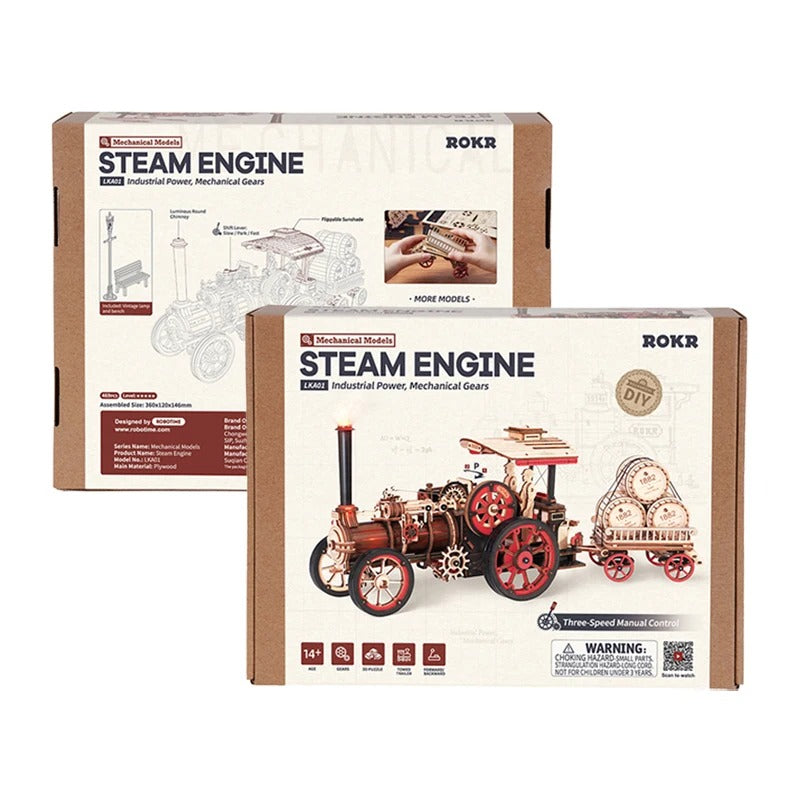 Traktor Lokomotive | 3D Puzzle