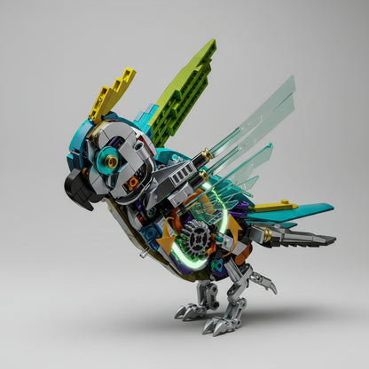 Beweglichen Papagei | Bausteine