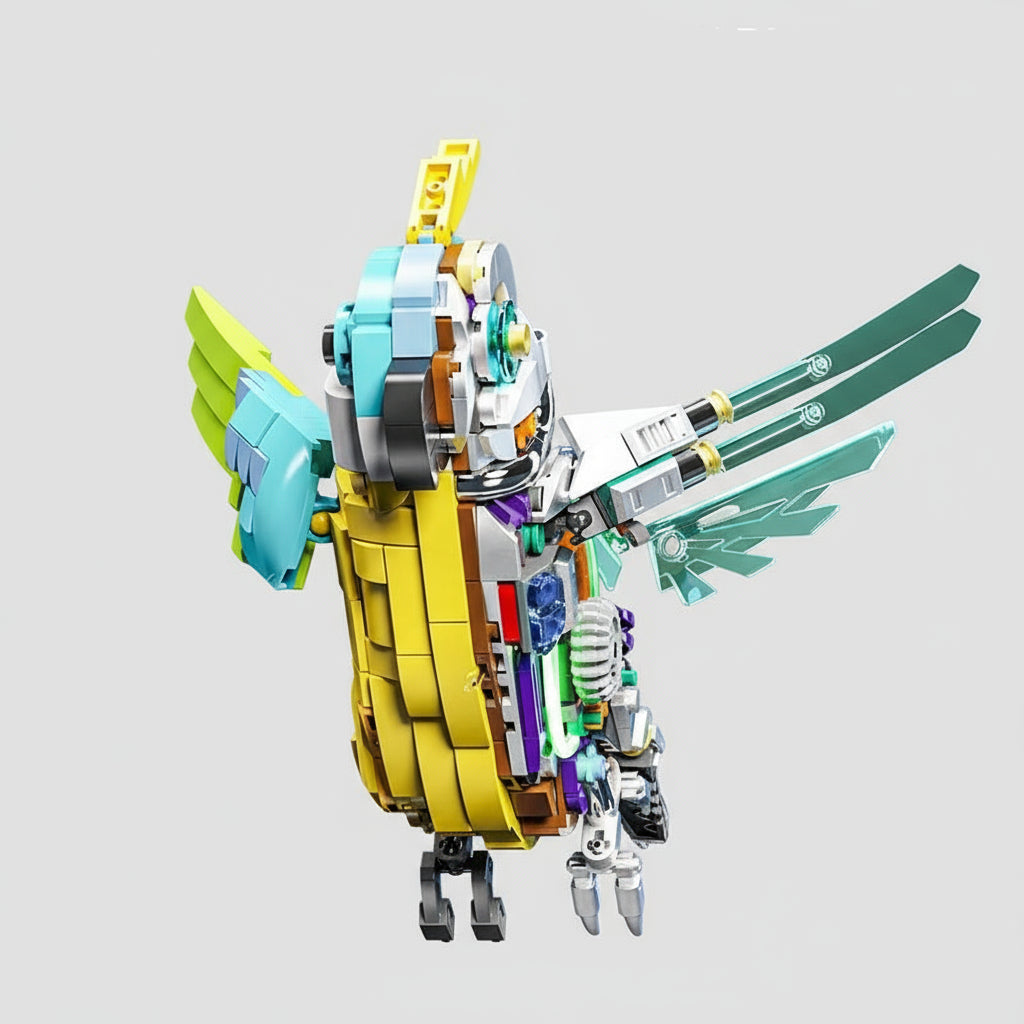 Beweglichen Papagei | Bausteine