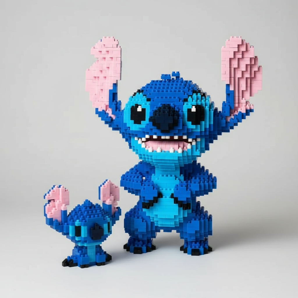 Süßes blaues Wesen | Bausteine