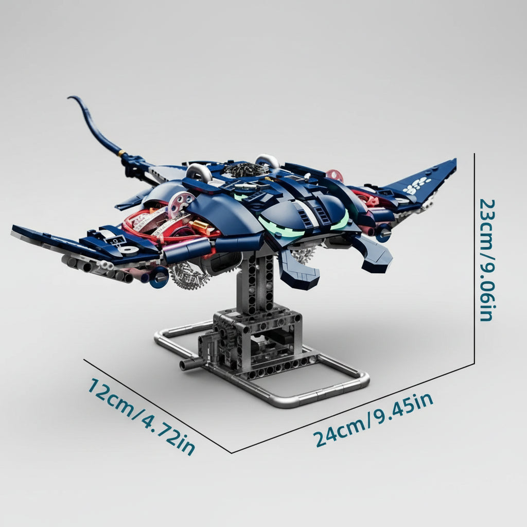 Bewegender Manta | Bausteine