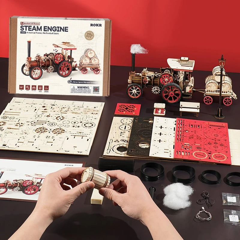 Traktor Lokomotive | 3D Puzzle
