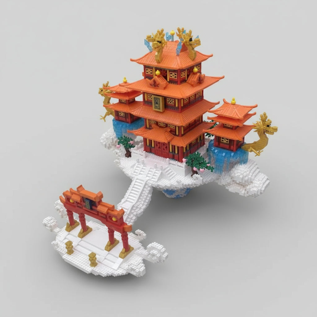 Palast auf Wolken  | Bausteine