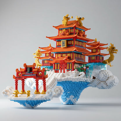 Palast auf Wolken  | Bausteine