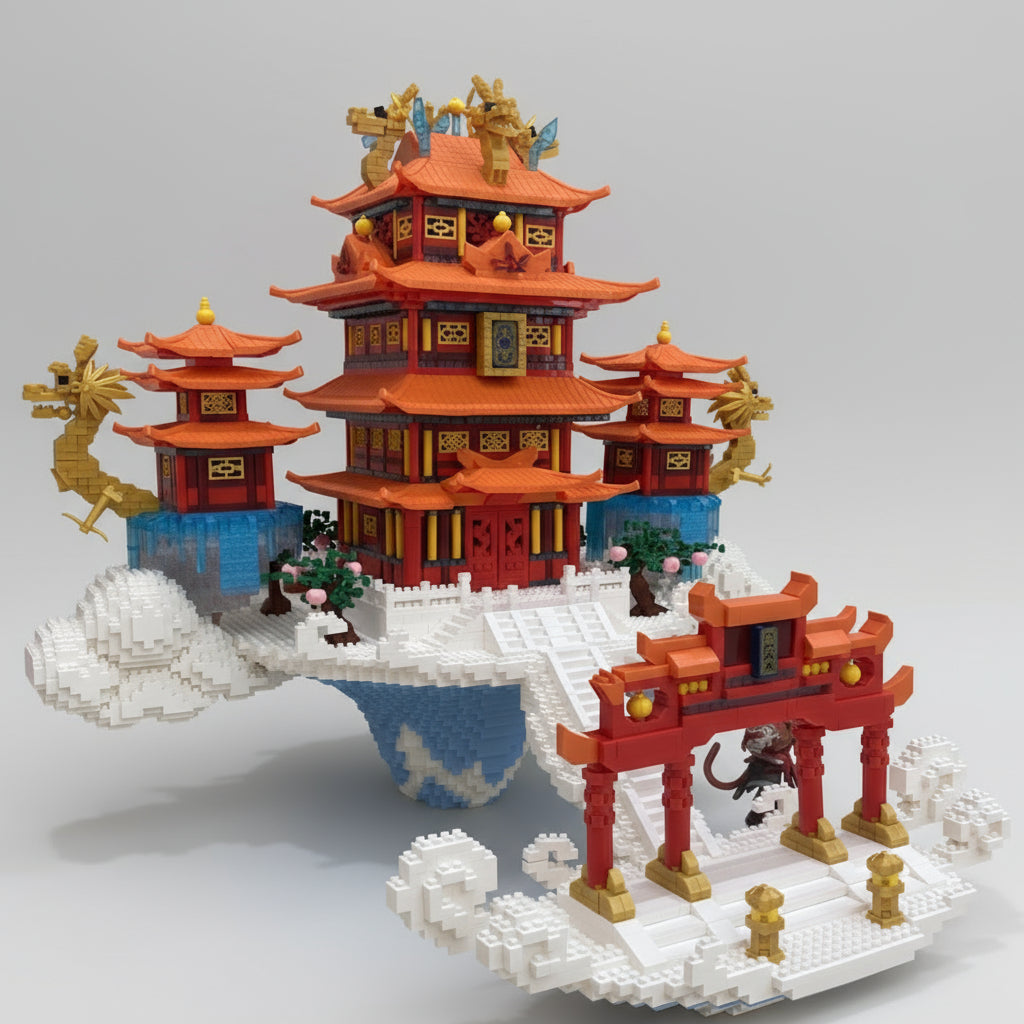 Palast auf Wolken  | Bausteine