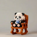 Panda auf Stuhl | Bausteine