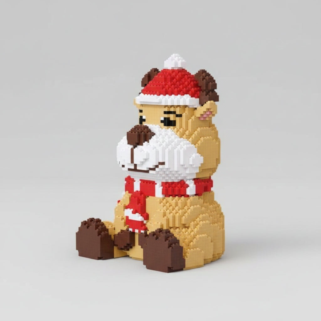 Rentier mit Halstuch  | Bausteine