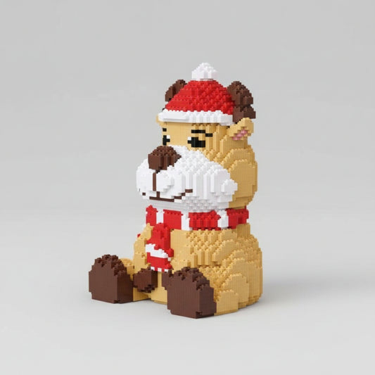 Rentier mit Halstuch  | Bausteine