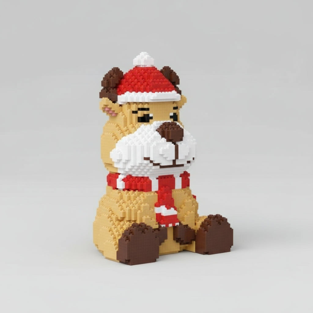 Rentier mit Halstuch  | Bausteine