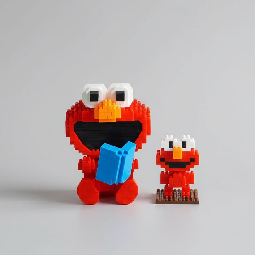 Roten Muppet | Bausteine