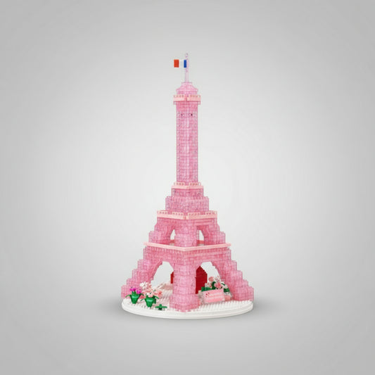 Rosa Eiffelturm | Bausteine