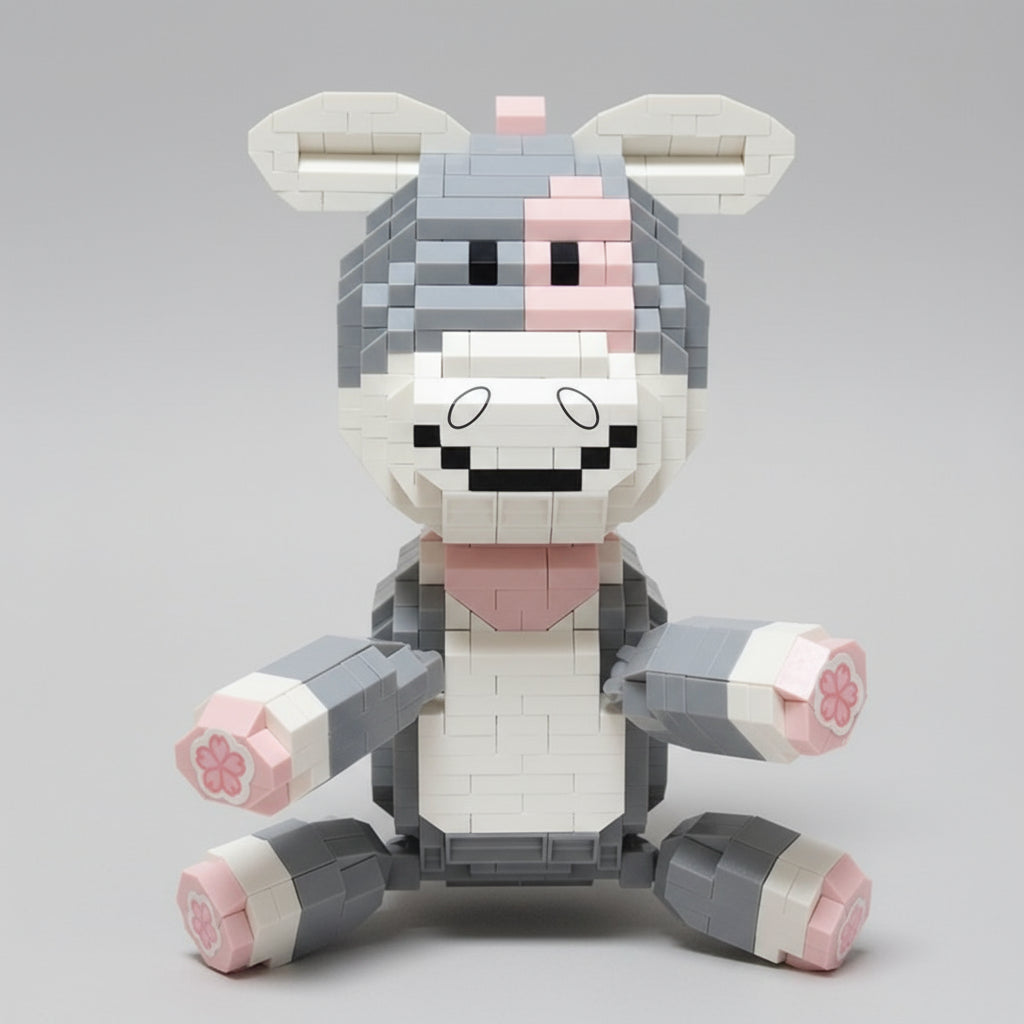 Niedlicher Esel | Bausteine