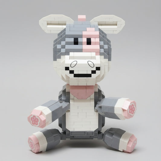 Niedlicher Esel | Bausteine