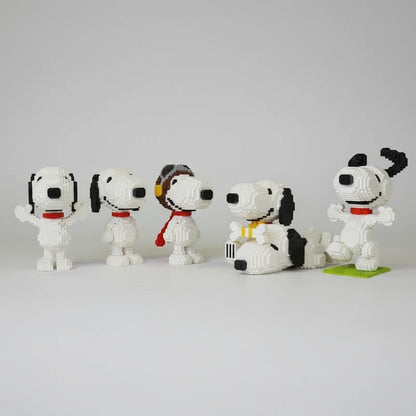 Schlafender fiktiver Beagle  | Bausteine