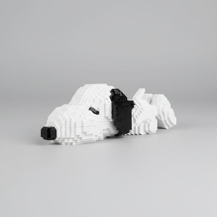 Schlafender fiktiver Beagle  | Bausteine