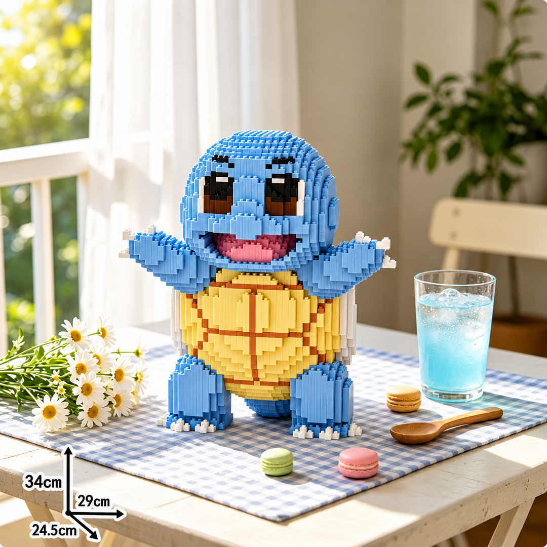 MEGA blaues Wasserwesen | Bausteine