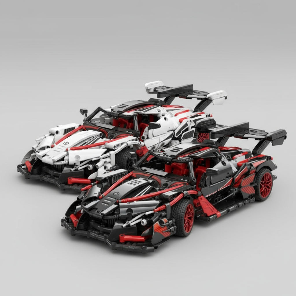 Stoere Auto Bouwblokjes