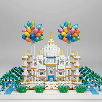 Taj Mahal mit Luftballons  | Bausteine