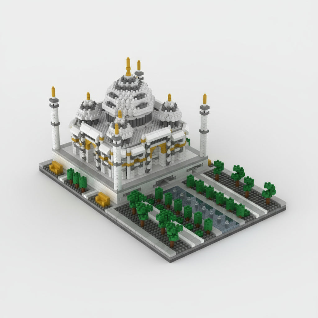 Taj Mahal mit Garten  | Bausteine