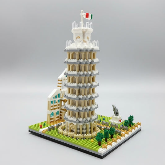 Turm von Pisa + Gebäude  | Bausteine