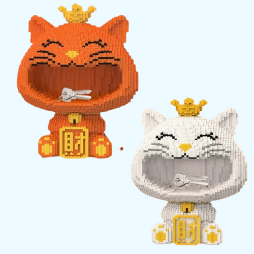 Katzen-Schlüsselbox | Bausteine