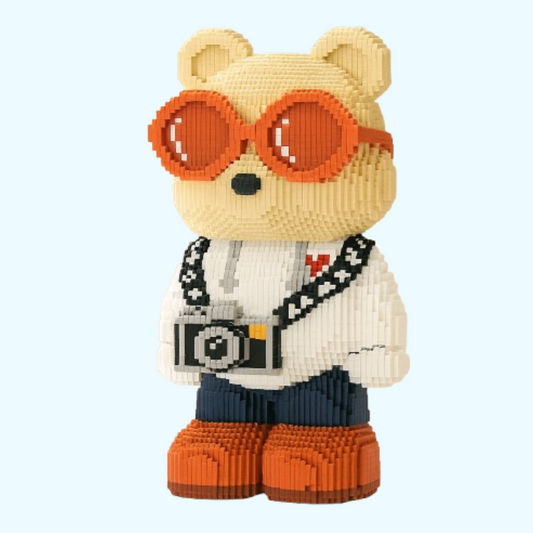 Bär mit Kamera | Bausteine