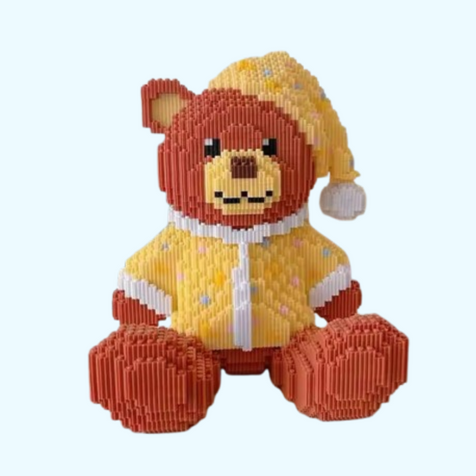 Bär mit Schlafmütze | Bausteine