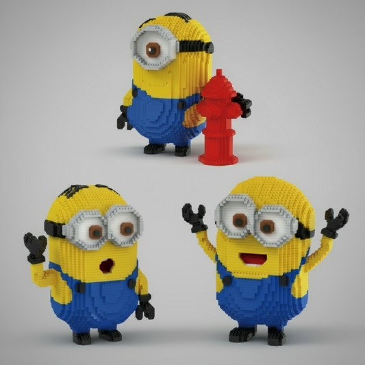 Gelbe Wesen Familie | Bausteine