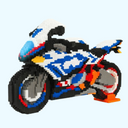 Cooles Motorrad | Bausteine