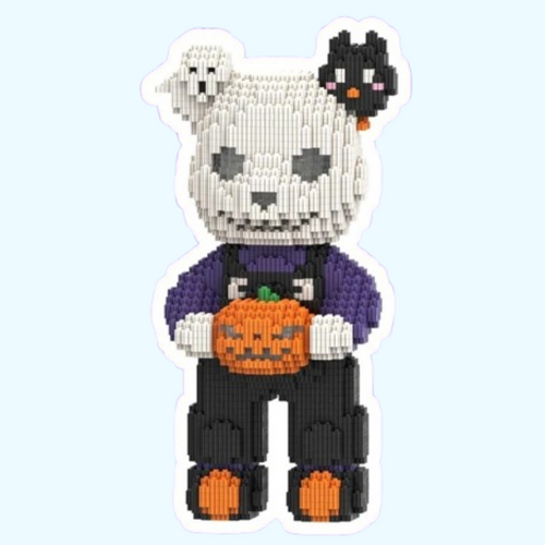 Halloween-Bär | Bausteine