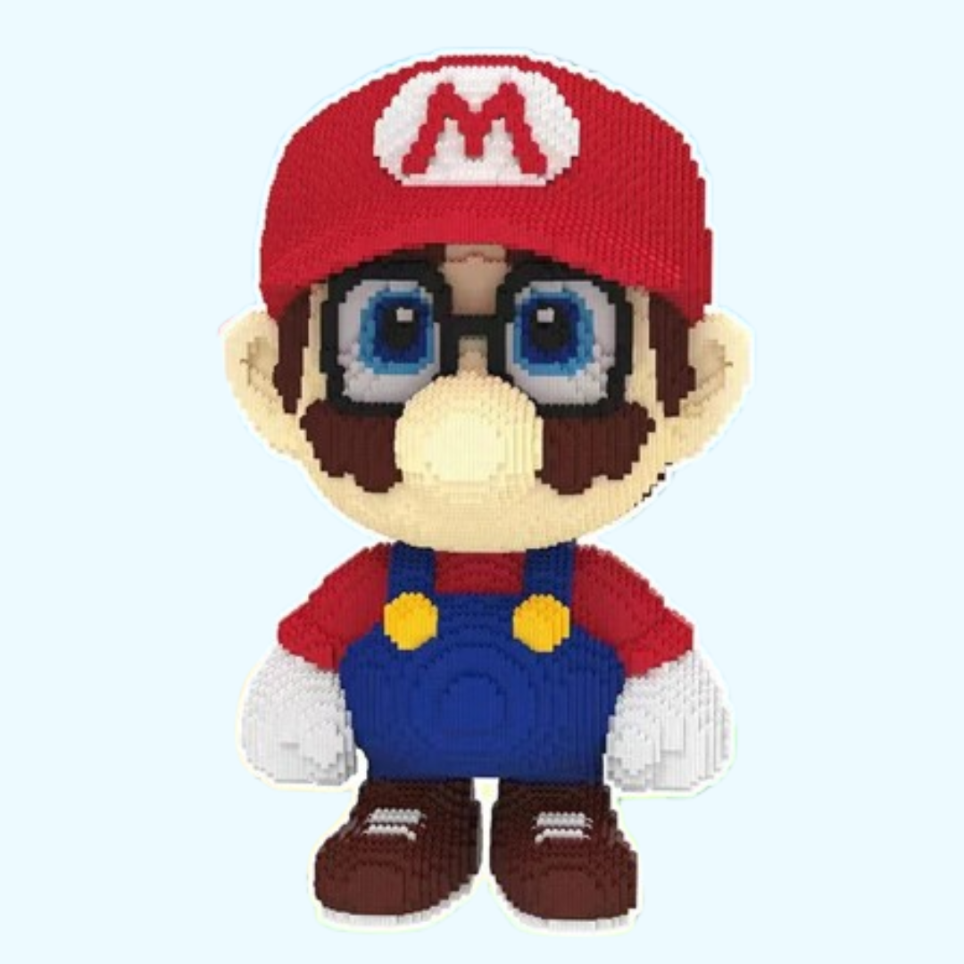 Klempner mit Brille | Bausteine