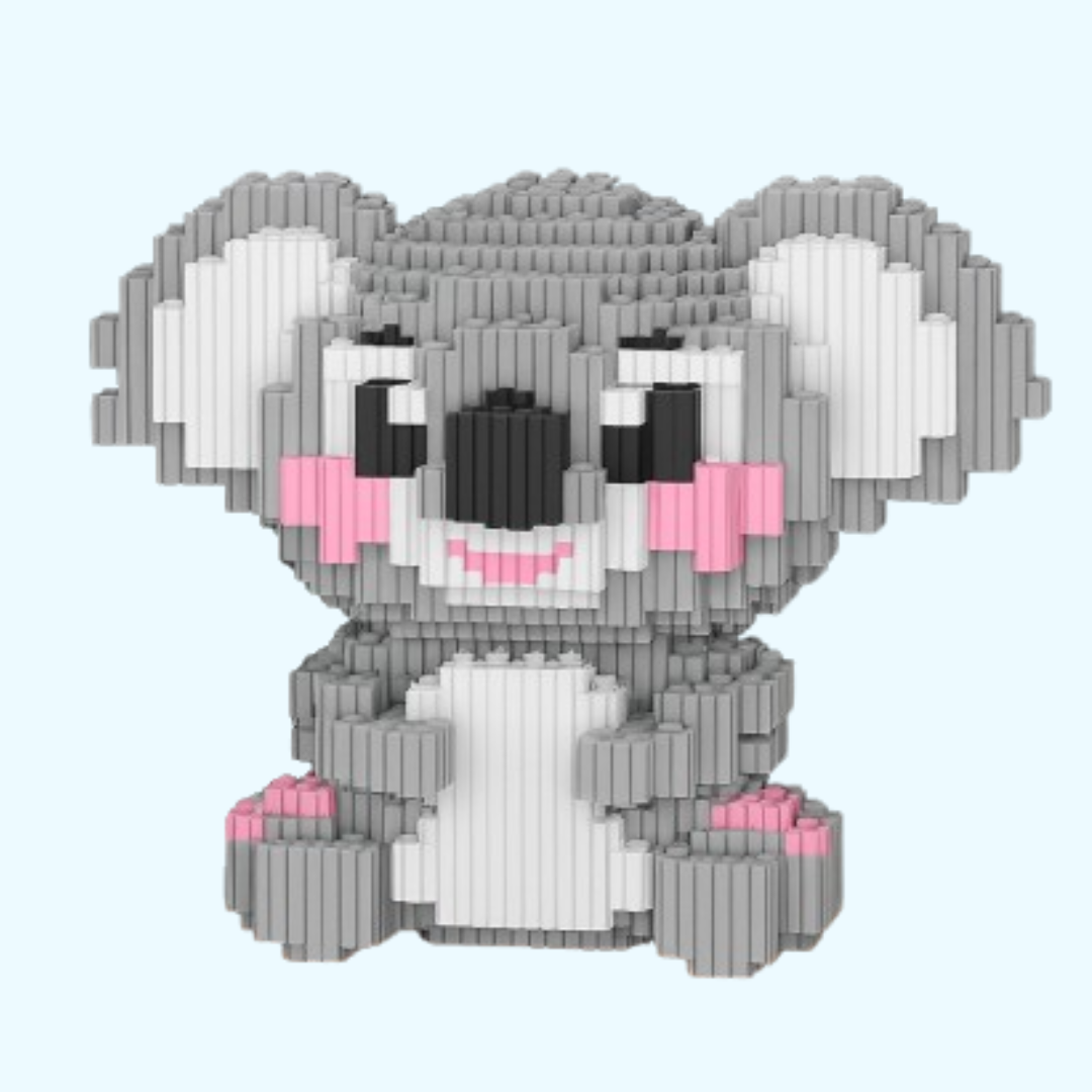 Grauer Koala | Bausteine