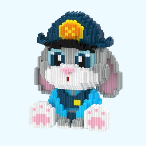 Babyhase mit Hut | Bausteine