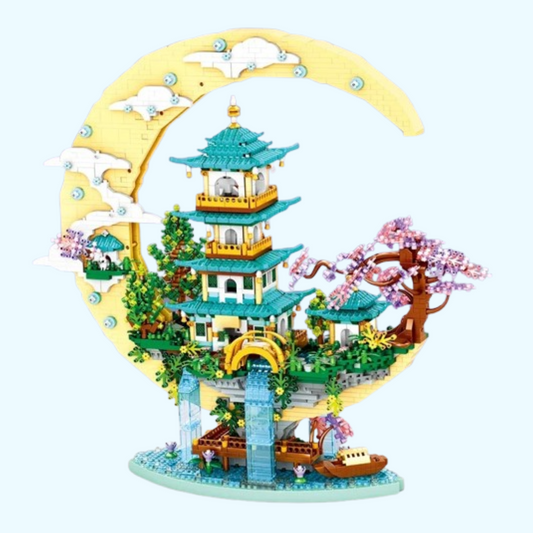 Haus auf dem Mond | Bausteine