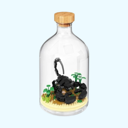 Tier in Flasche | Bausteine