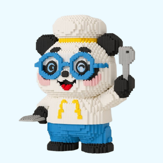 Bäcker-Panda | Bausteine