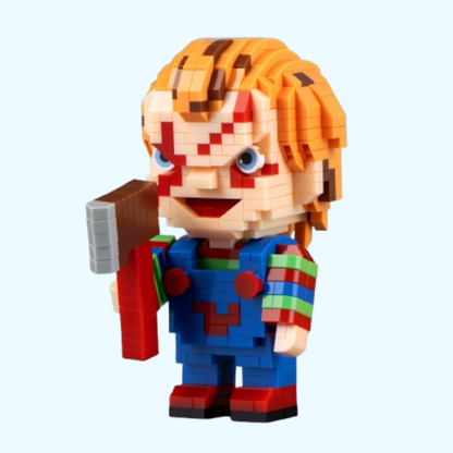 Halloween-Holzfäller | Bausteine