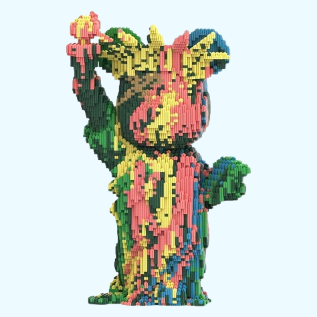 MEGA Freiheitsstatue-Bär | Bausteine