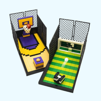 Basketballfeld-Spielset | Bausteine