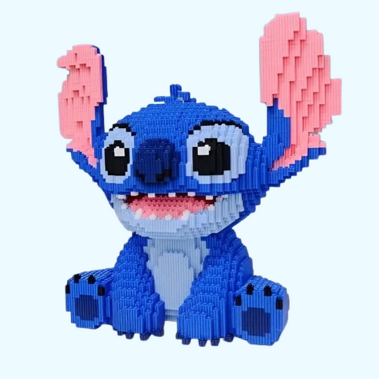Sitzendes Blaues Wesen | Bausteine