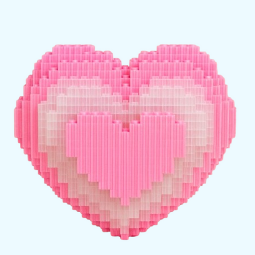 Rosa Herz | Bausteine