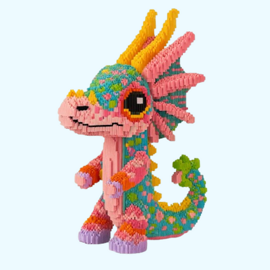 MEGA bunter Drache | Bausteine