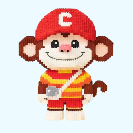 Affe mit Mütze | Bausteine