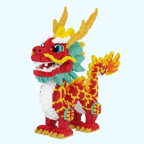 MEGA prächtiger Drache | Bausteine