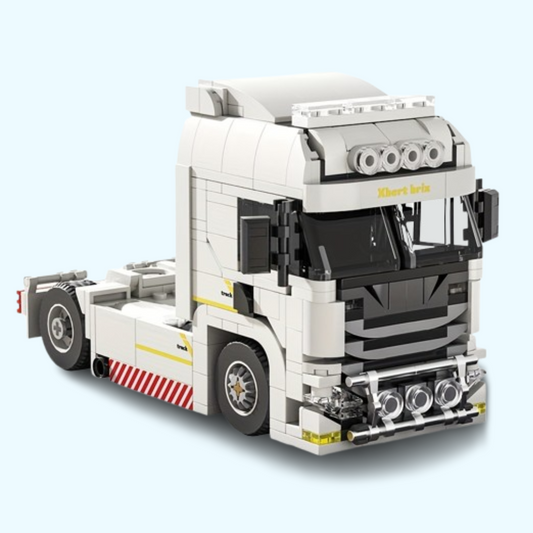 Weißer Truck | Bausteine